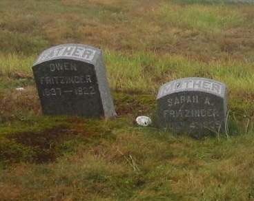 Owen and Sarah Tombstone